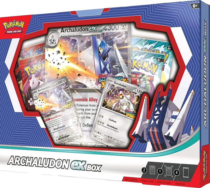 Pokemon TCG: Scarlet & Violet - Archaludon ex & Reshiram ex 2-Pack Box Set [Exclusive] *PREORDER*