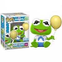 Funko Pop! The Muppets: Muppet Babies - Baby Kermit (Flocked) #1696 [BoxLunch Exclusive - Funko Special Edition] *PREORDER*