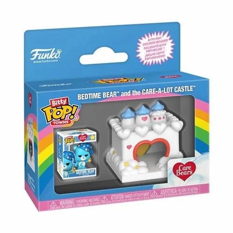 Funko Pop! Care Bears - Bitty Pop! Bedtime Bear And The Care-A-Lot Castle *PREORDER*