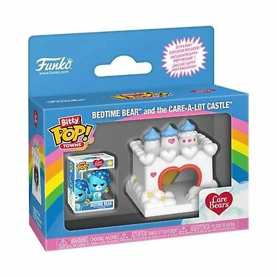 Funko Pop! Care Bears - Bitty Pop! Bedtime Bear And The Care-A-Lot Castle *PREORDER*