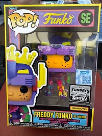Funko Pop! Funko Fundays - Freddy Funko As Voltron (Black Light) SE [2025 Fundays Exclusive - Limited 1,500pcs]