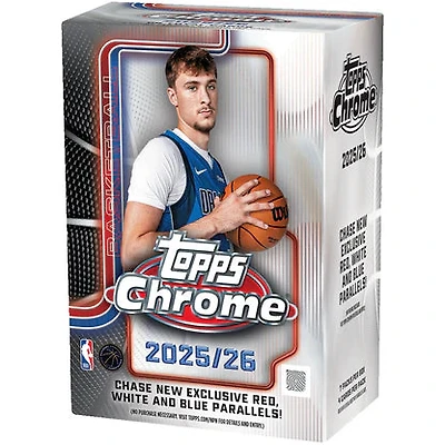 Topps: Chrome - 2025 / 2026 Basketball NBA Blaster Value Box
