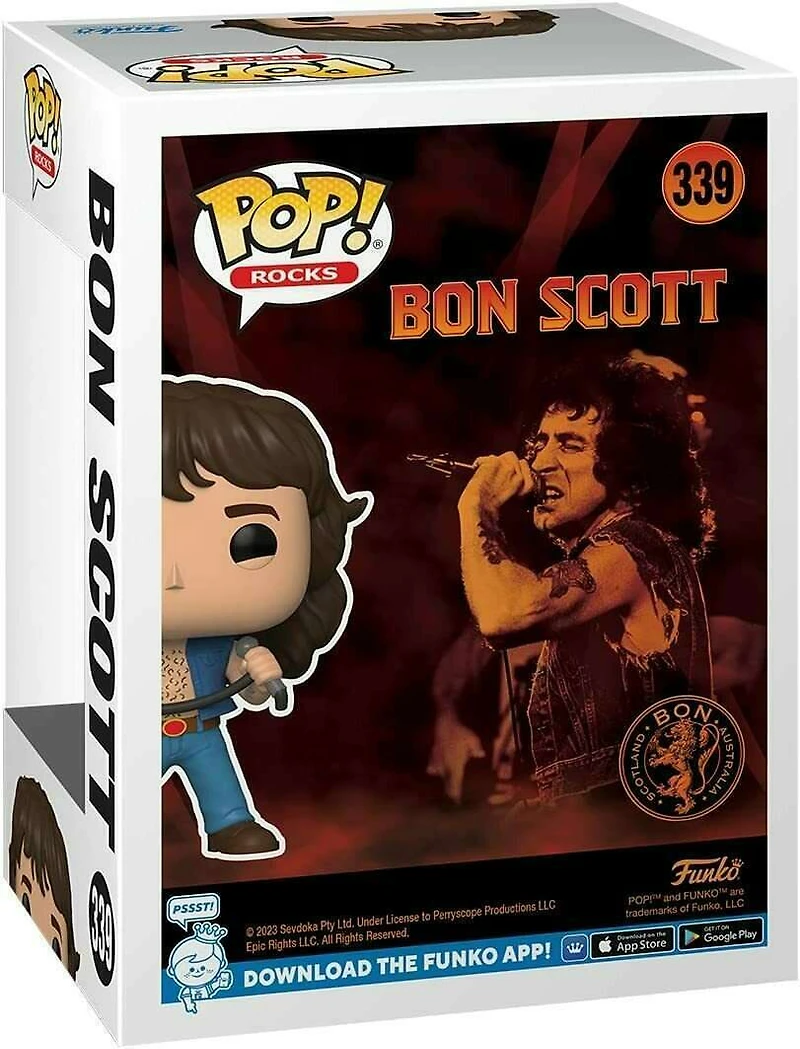 FUNKO POP! ROCKS: AC/DC - BON SCOTT #339