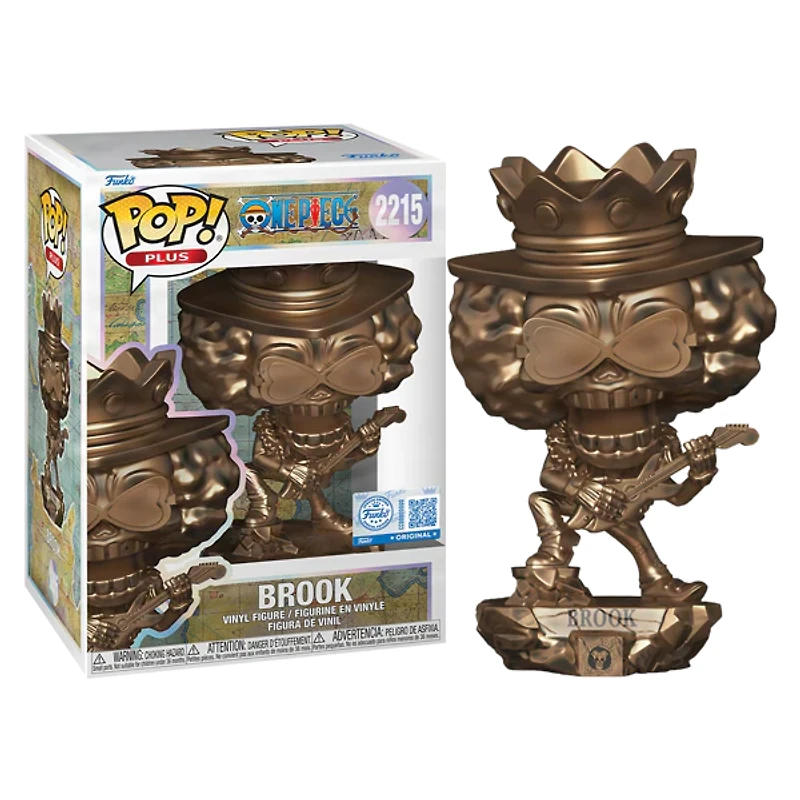 Funko Pop! Anime: One Piece - Plus! Brook (Bronze) #2215 [Funko Special Edition] *PREORDER*