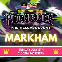Pokemon TCG - Pitch Black Pre Release - Markham @ 2:30pm