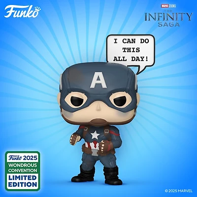 Funko Pop! Marvel: Infinity Saga - Captain America #1480 [2025 Wondrous Convention Exclusive]
