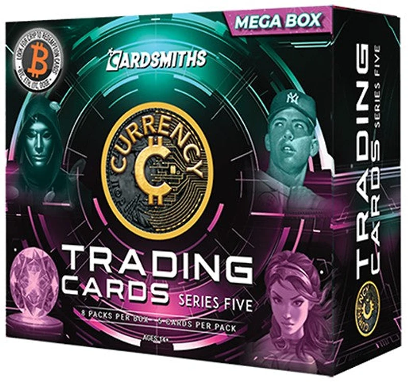 Cardsmiths - Currency Trading Cards 2025 Series 5 Mega Box