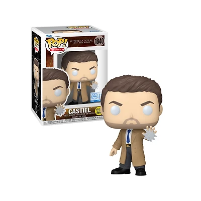 Funko Pop! Television: Supernatural - Castiel #1840 [Funko Special Edition - Glow-In-The-Dark (GITD)] *PREORDER*