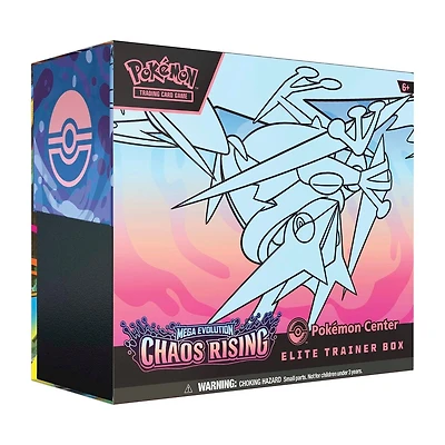 Pokemon TCG: Mega Evolution - Chaos Rising Elite Trainer Box (ETB) [Pokemon Center Exclusive]