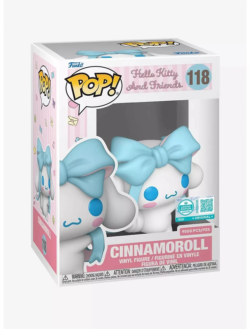 Funko Pop! Sanrio - Cinnamoroll (with Bow) #118 [Funko Special Edition - Limited 9,500pcs]