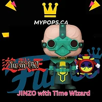 Funko Pop! ANIMATION: YU-GI-OH JINZO with TIME WIZARD #1458 [SPECIAL EDITION EXCLUSIVE]