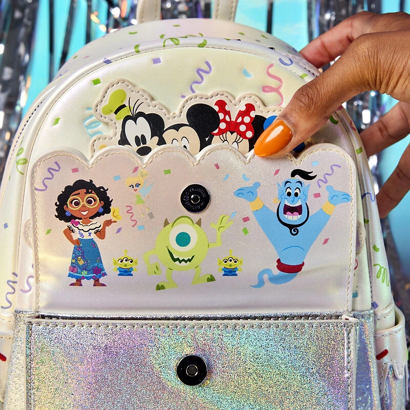 LOUNGEFLY Disney100 Anniversary Celebration Cake Mini Backpack