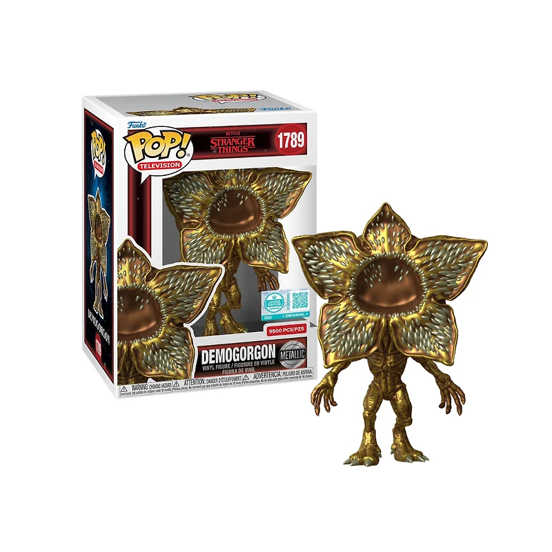 Funko Pop! Television: Stranger Things - Demogorgon (Metallic) #1789 [Funko Special Edition - Limited 9,500pcs]