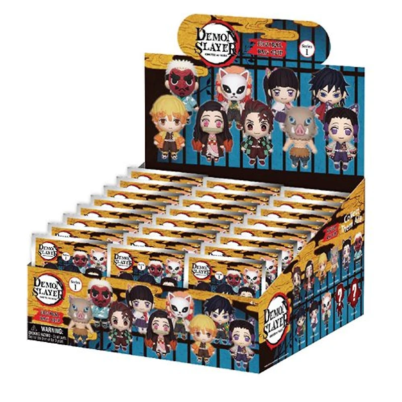 Demon Slayer Series 1 3D Foam MYSTERY Bag Clip