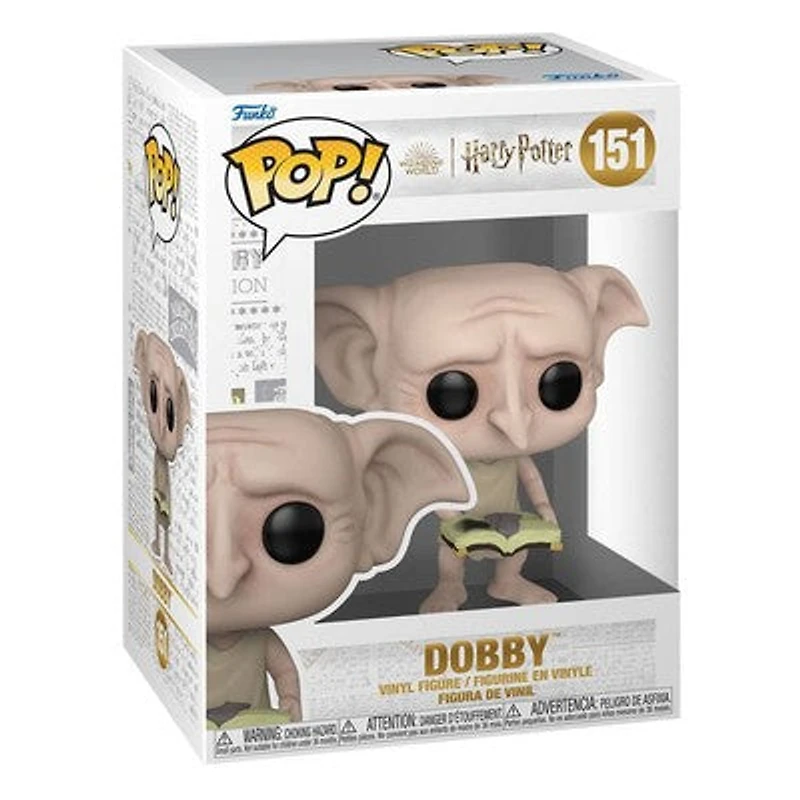 Funko Pop! Movies: Harry Potter (Chamber Of Secrets) - Dobby (with Book) #151
