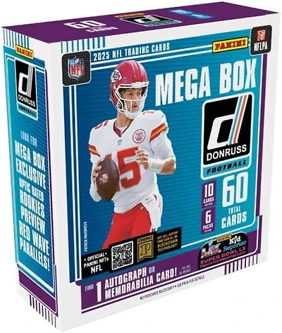 Panini - 2025 Football Donruss Mega Box