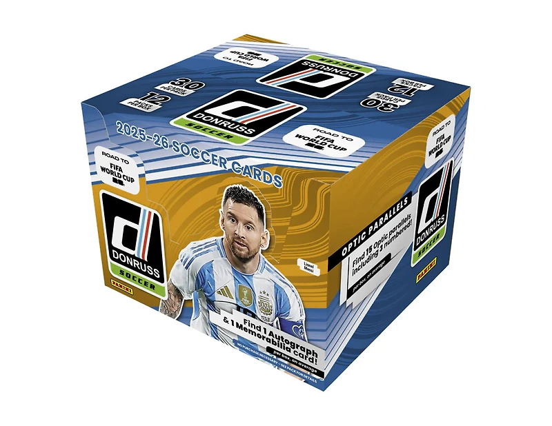 Panini: Donruss - 2026 Road To FIFA World Cup Soccer Hobby Box