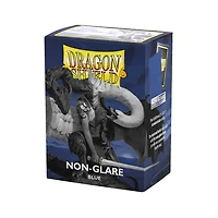 Dragon Shield - Non-Glare Blue Sleeves 100ct
