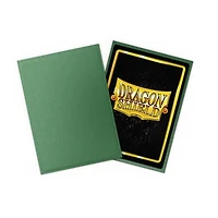 Dragon Shield - Non-Glare Forest Green Sleeves 100ct