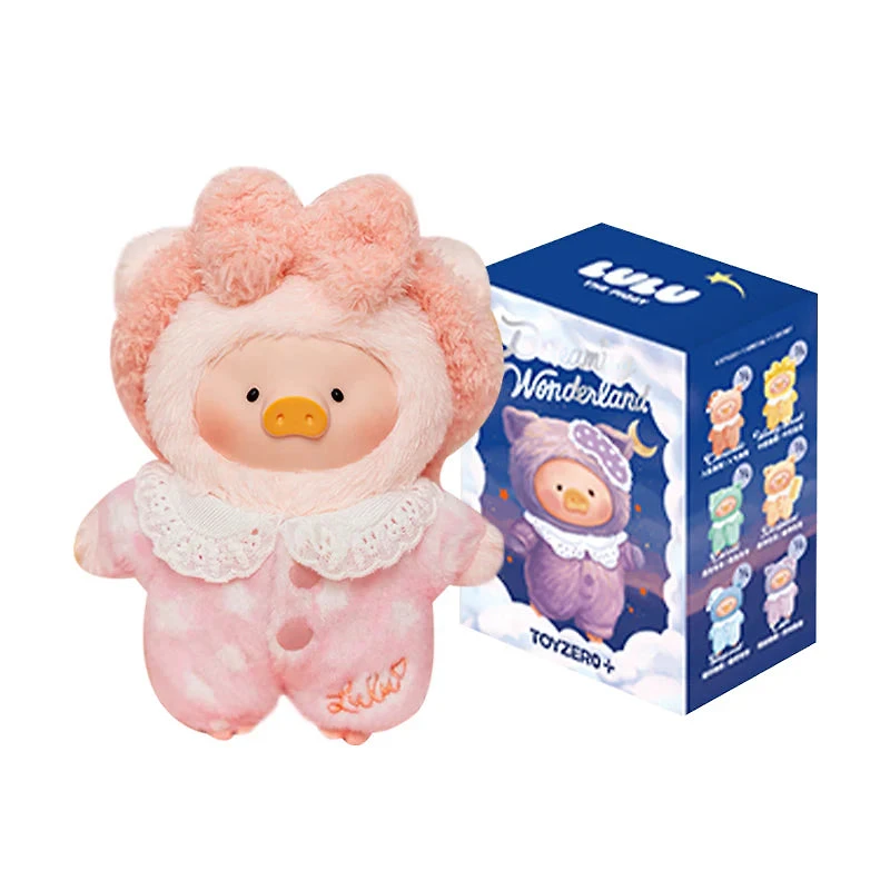 Toyzero: Lulu The Piggy - Dreaming Wonderland Series Vinyl Face Plush Keychain Blind Box