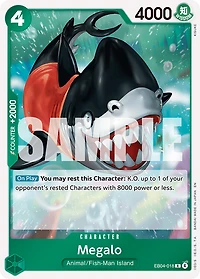One Piece TCG - Megalo EB04-18