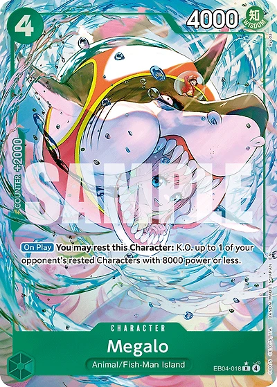 One Piece TCG - Megalo EB04-18 (Alternate Art)