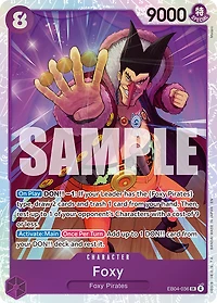 One Piece TCG - Foxy EB04-36