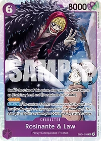 One Piece TCG - Rosinante & Law EB04-38