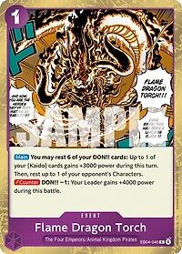 One Piece TCG - Flame Dragon Torch EB04-40