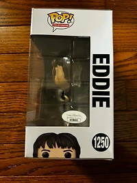 Funko Pop! Television: Stranger Things - Eddie #1250 [Target Exclusive - SIGNED BY JOSEPH QUINN]