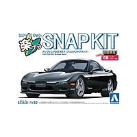 Aoshima: The Snap Kit - FD3S RX-7 (Brilliant Black) 1:32 Scale Model Kit