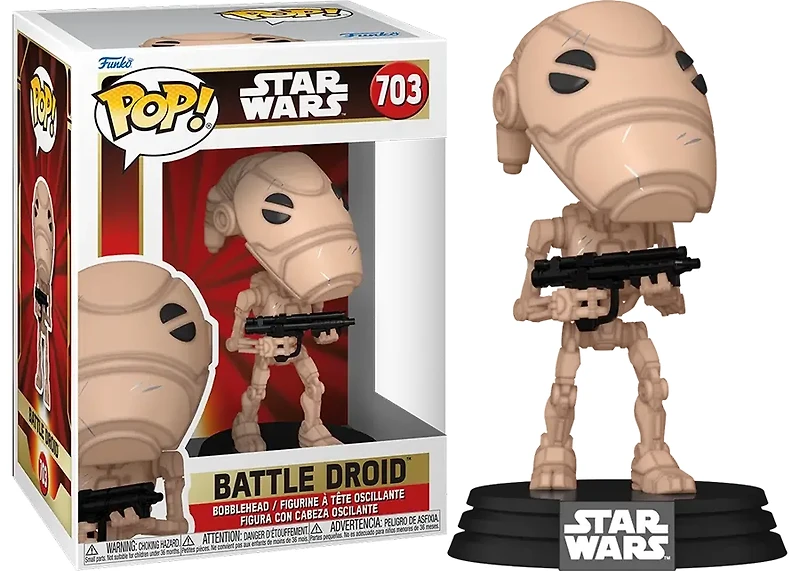 Funko Pop! Star Wars - Battle Droid #703