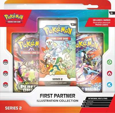 Pokemon TCG: Mega Evolution - First Partner Illustration Collection Series 2 Box Set *PREORDER*