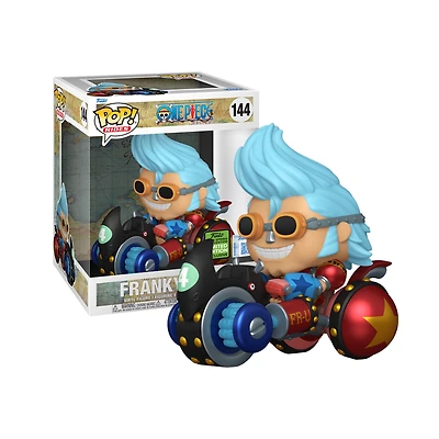 Funko Pop! Anime: One Piece - Deluxe Rides! Franky with Black Rhino FR-U 4 #144 [2026 SHARED Spring Convention Exclusive] *PREORDER*