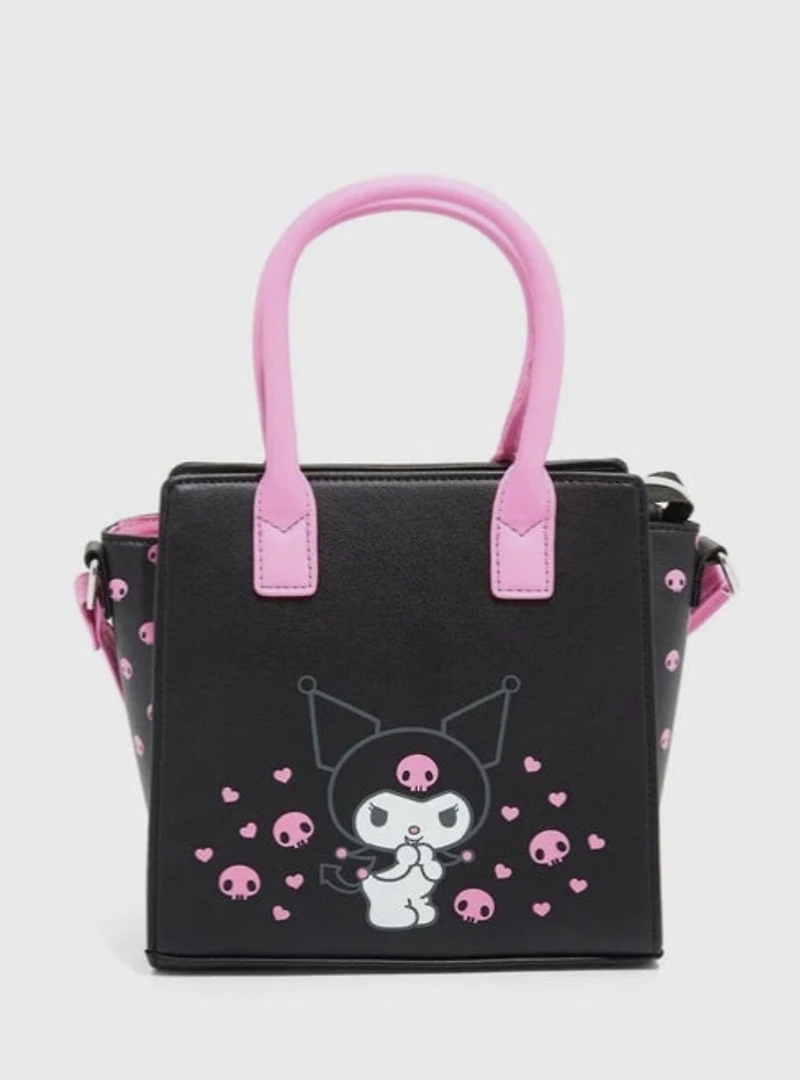 Loungefly: Sanrio - Kuromi Satchel Purse Crossbody Bag