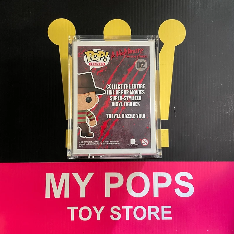 FUNKO POP! MOVIES: NIGHTMARE ON ELM STREET - FREDDY KRUEGER #02 [SIGNED CHASE]