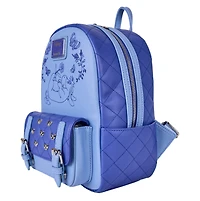 Loungfly: Winnie The Pooh - Floral Eeyore Quilted Texture Mini Backpack