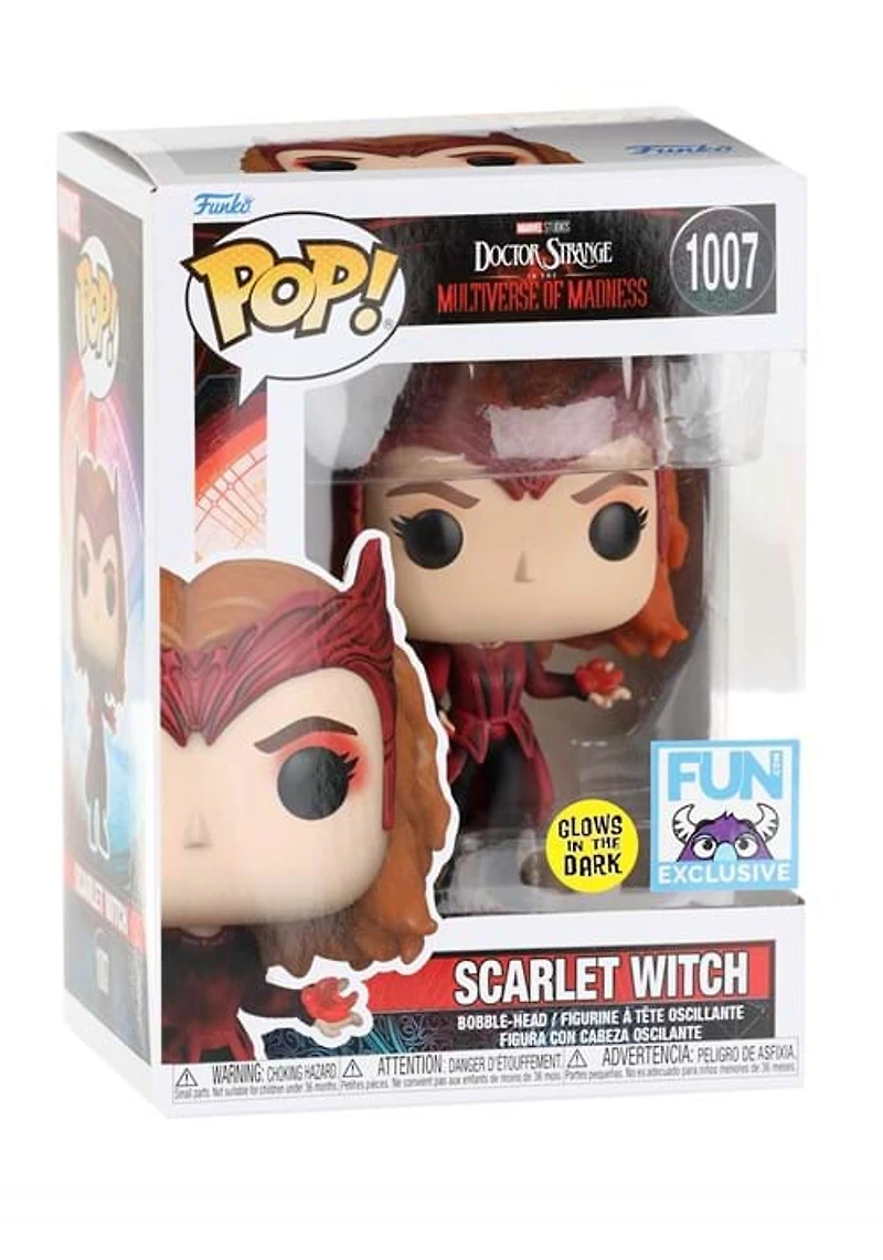Funko Pop! Marvel: Doctor Strange - Scarlet Witch #1007 [FUN.com Exclusive - GITD]