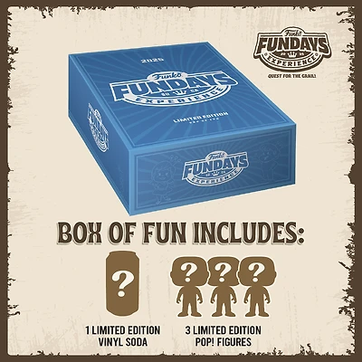 Funko Pop! Fundays Experience 2025 Box Of Fun *PREORDER*