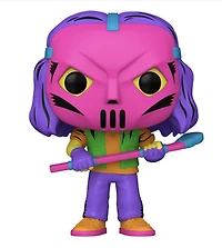 Funko Pop! TEENAGE MUTANT NINJA TURTLES CASEY JONES BLACKLIGHT #121 [HOT TOPIC EXCLUSIVE]