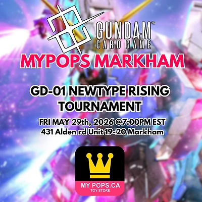 Gundam TCG - GD01 Booster Box Tournament, May 29th 2026 @7PM