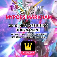Gundam TCG - GD01 Booster Box Tournament, May 29th 2026 @7PM