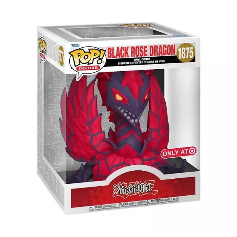 Funko Pop! Anime: Yu-GI-Oh! - Deluxe 6" Black Rose Dragon #1875 [Target Exclusive]