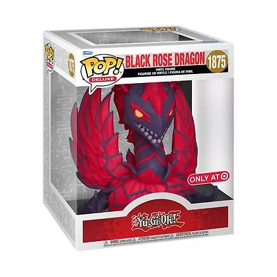 Funko Pop! Anime: Yu-GI-Oh! - Deluxe 6" Black Rose Dragon #1875 [Target Exclusive]
