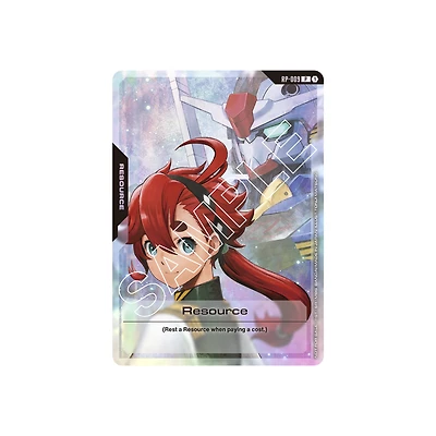 Gundam CG - Resource Suletta Mercury Aerial RP-009 P Promo English Single Card [GenCon 2025]