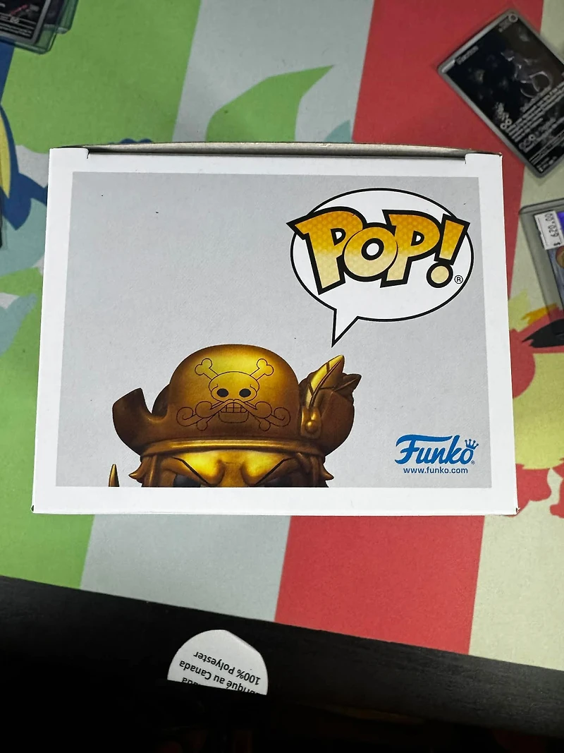 Funko Pop! Anime: One Piece - Gol D. Roger (Metallic Gold) #1274 [Funtastic Voyage - Limited 3,400pcs]