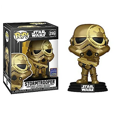 Funko Pop! Star Wars - Golden Stormtrooper #296 [2021 Wondrous WonderCon Convention Exclusive]