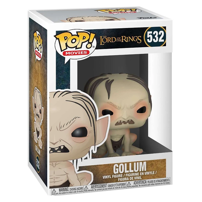 Funko Pop! Movies: Lord Of The Rings (LOTR) - Gollum #532