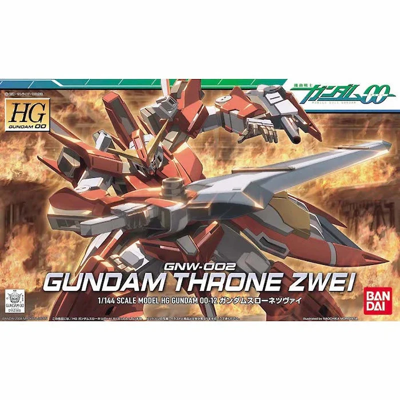 Gunpla - GNW-002 Gundam Throne ZWEI High Grade [HG] Gundam 00 1/144 Model Kit