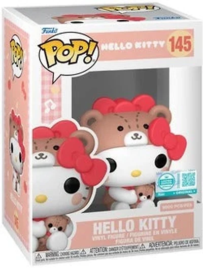 Funko Pop! Sanrio - Hello Kitty (Bear Costume) #145 [Funko Limited Edition - 9,500pcs] *PREORDER*